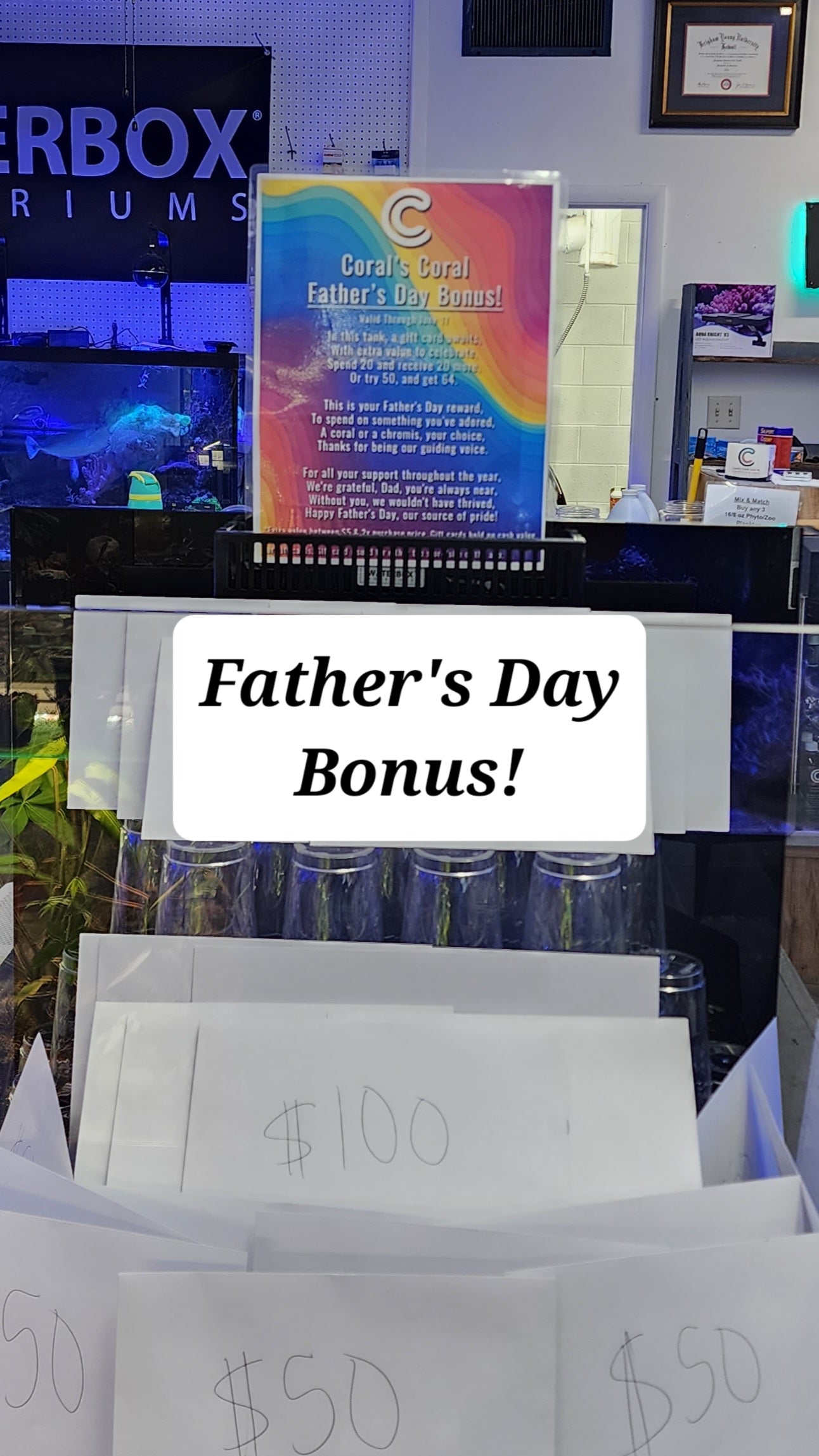 Gift Card with Bonus!