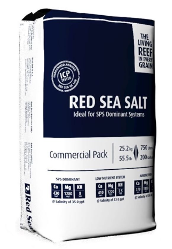 Red Sea Salt - 200 gal - BLUE Commercial Sack dry goods