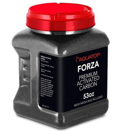 Aquatop Forza Premium Activated Carbon w/ Mesh Media Bag Dry Goods