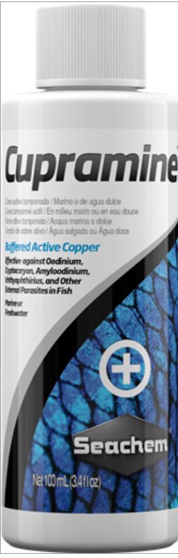 Seachem Cupramine Dry Goods