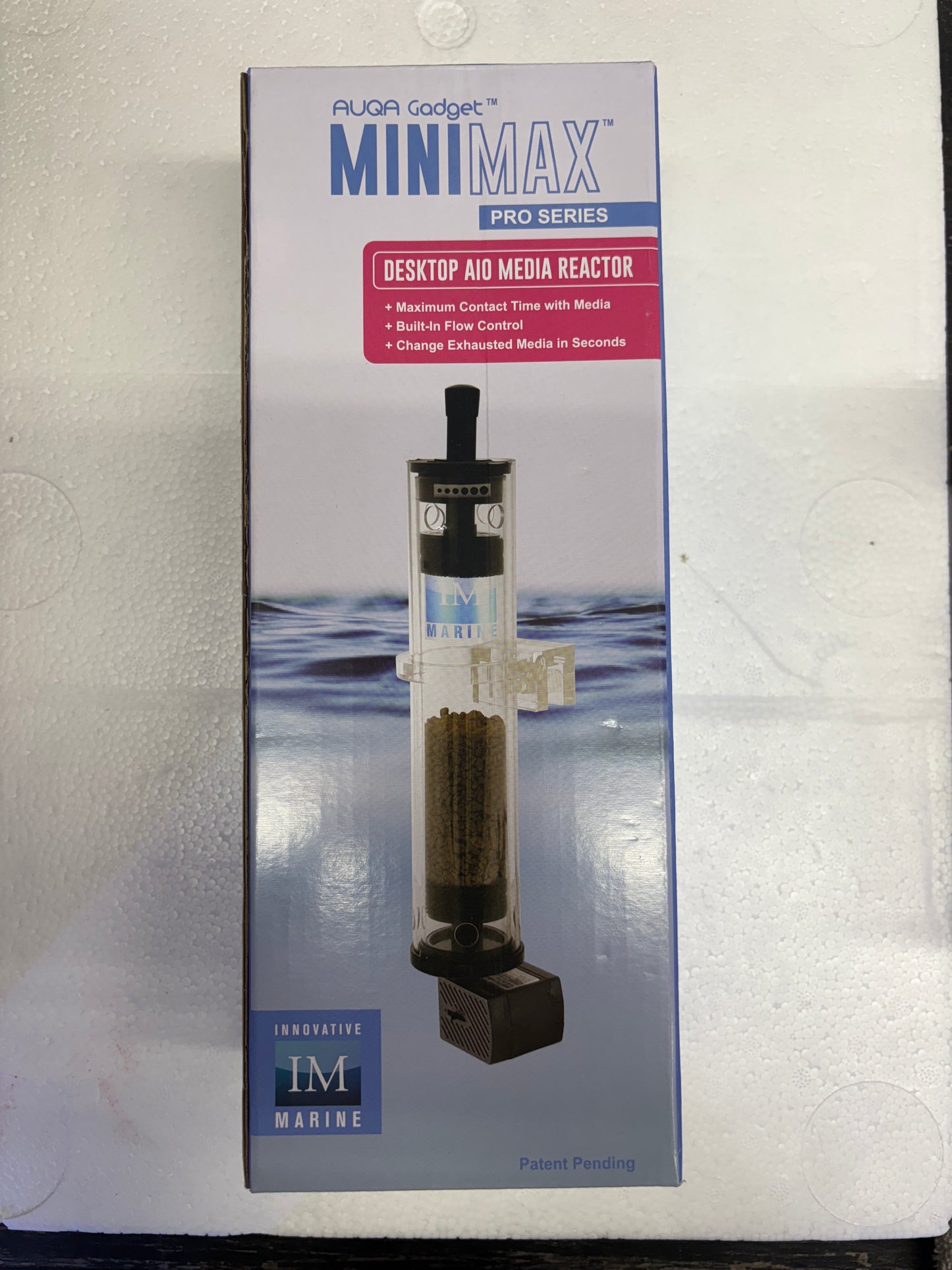 IM AUQA GADGETMINIMAX  12-Volt DC PRO - DESKTOP MEDIA REACTOR (150ML) Dry Goods