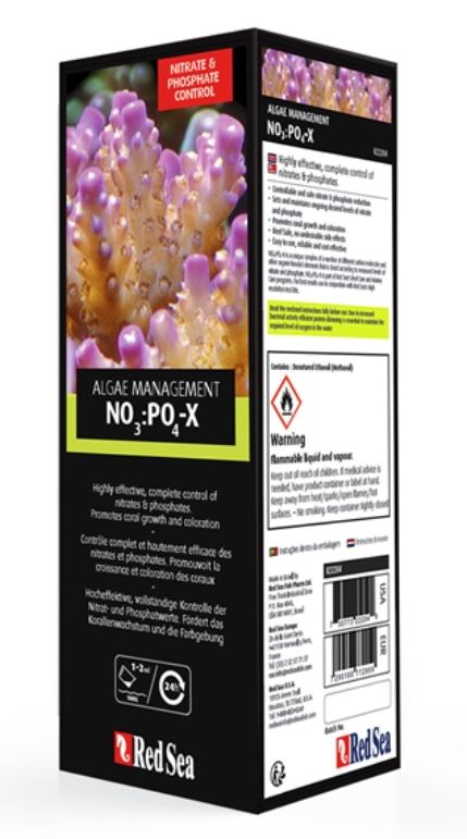 Red Sea NO3:PO4-X - Nitrate  Phosphate Reducer Dry Goods