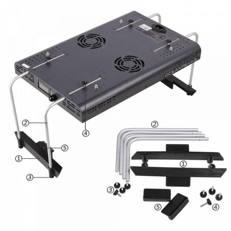OceanRevive Ocean Revive Arctic 247-B LED Reef Light w/ Hanging Kit & Brackets! FREE SHIPPING