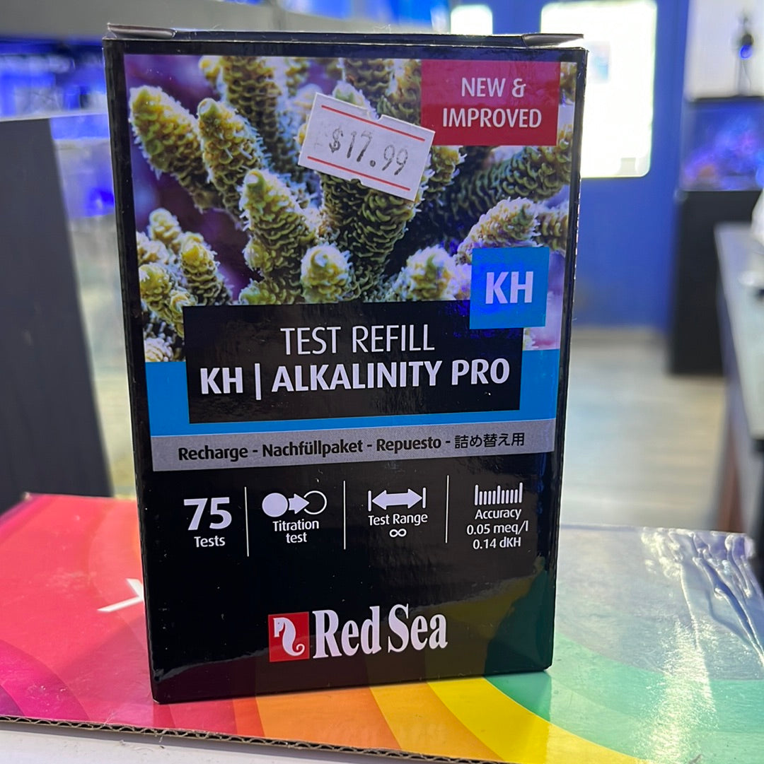 RedSea Reef Test Refill KH/Alkalinity Pro Dry Goods